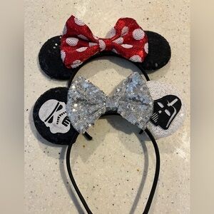 “Disney ears” sequins light weight! Kids or adults!